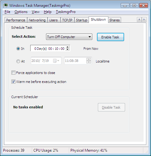 shutdown timer batch file